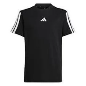 Krekls ar Īsām Piedurknēm Bērniem Adidas J 3S TEE 160 JD6487 Melns
