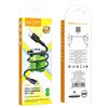 USB kabelis Hoco X83 60W Type-C to Type-C 1.0m juodas