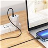 USB kabelis Hoco X83 PD20W Type-C to Lightning 1.0m juodas