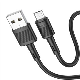 USB cable Hoco X83 USB-A to MicroUSB 1.0m black