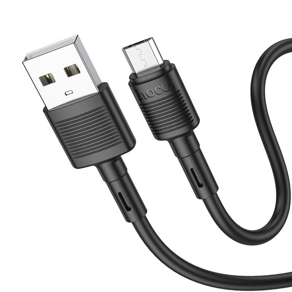 USB cable Hoco X83 USB-A to MicroUSB 1.0m black
