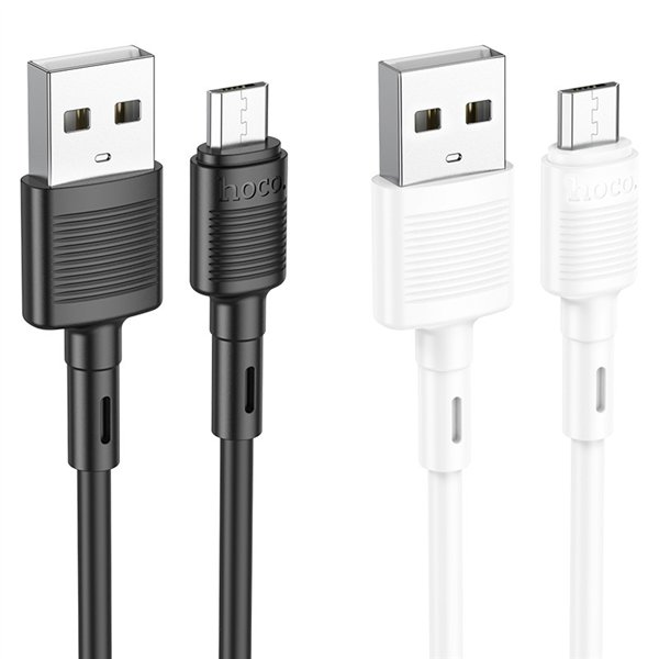 USB cable Hoco X83 USB-A to MicroUSB 1.0m black