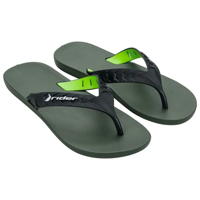 Miesten Flip-flopit Rider RIDER STREET DUO THONG AD R12430 BC599 Vihreä