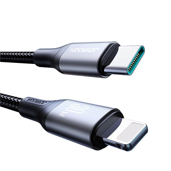 USB cable Joyroom S-A28 USB-C to Lightning 30W 1.0m black