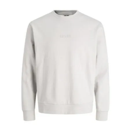 Men’s Sweatshirt without Hood Jack & Jones JCOSTANCE SWEAT CREW NECK 12282821 Grey