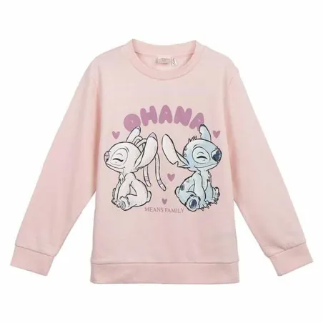 Детская толстовка Stitch Розовый