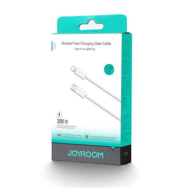 USB cable Joyroom S-A45 USB-C to Lightning 30W 1.2m white