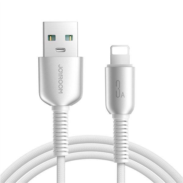 USB cable Joyroom S-A51 USB-A to Lightning 3A 1.2m light gray