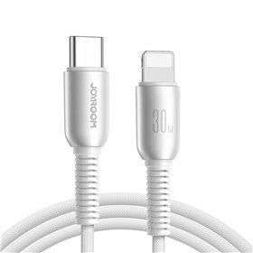USB cable Joyroom S-A51 USB-C to Lightning 30W 1.2m light gray