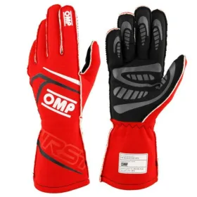 Karting Gloves OMP MY2025 Raudona FIA 8856-2018