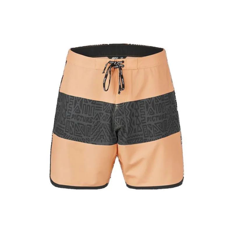 Men’s Bathing Costume Picture Andy 17 Light brown