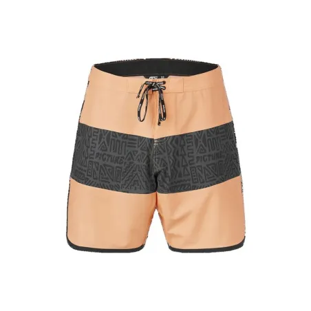 Men’s Bathing Costume Picture Andy 17 Light brown