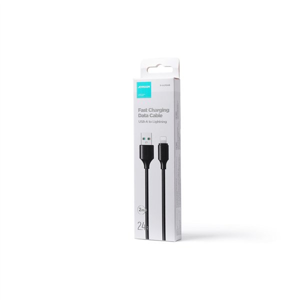 USB cable Joyroom S-UL012A9 USB to Lightning 2.4A 2.0m black