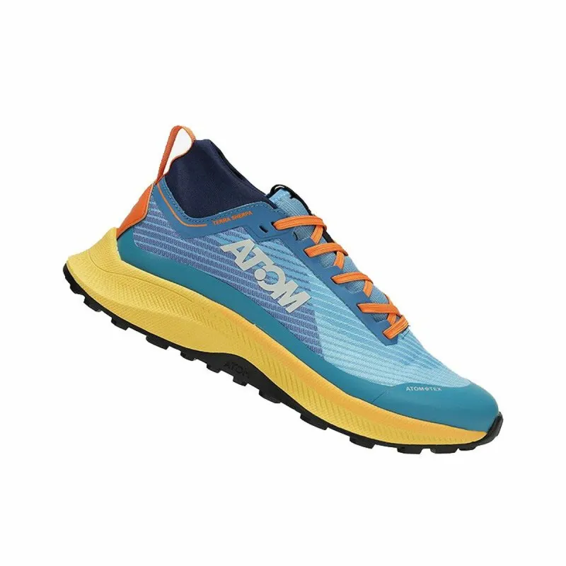 Men's trail running shoes (mountain running) Atom AT137 Terra Track-Tex Light Blue