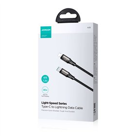 USB cable Joyroom SA25-CL3 USB-C to Lightning 30W 1.2m black