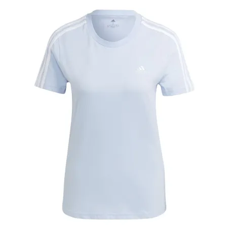 Women’s Short Sleeve T-Shirt Adidas ID0008 Light Blue (2XS)