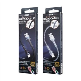 USB cable Remax RC-124m USB-A to MicroUSB 1.0m black