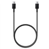 USB kabelis Samsung EP-DA705BBEGWW Type-C-Type-C 1.0m juodas