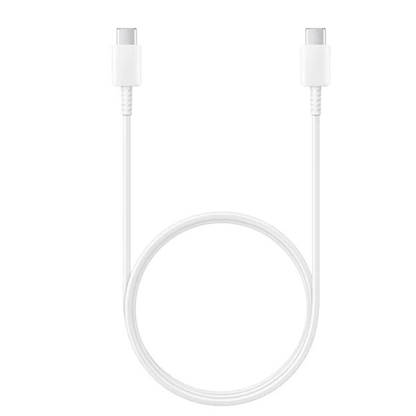 USB kabelis Samsung EP-DA705BWEGWW Type-C-Type-C 1.0m baltas
