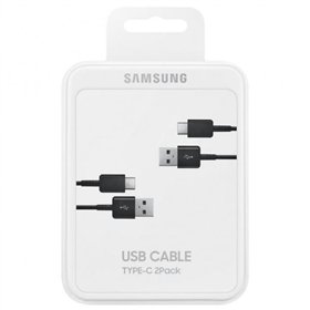 USB cable Samsung EP-DG930MBEGWW Type-C 1.5m 2pcs black