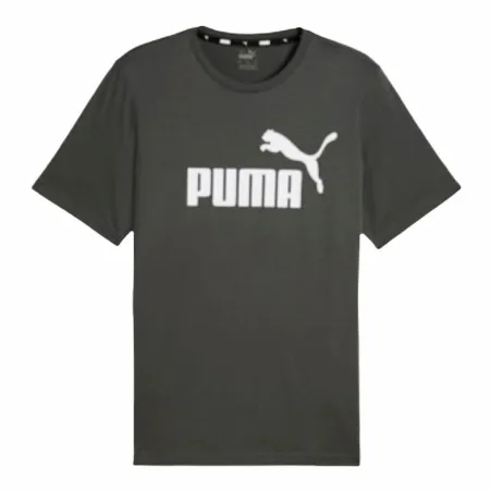 Men’s Short Sleeve T-Shirt Puma Essentials Grey