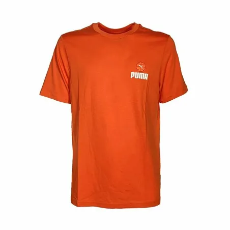 Men’s Short Sleeve T-Shirt Puma Chilli Powder Orange