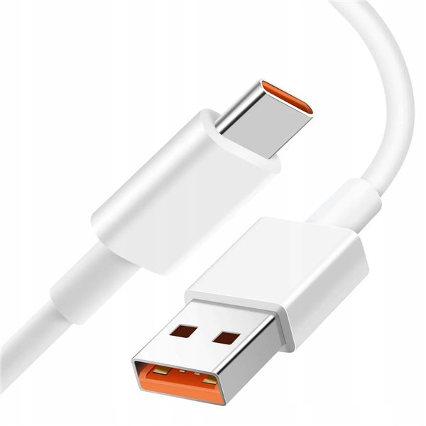 USB cable Xiaomi USB-A to USB-C 6A 1.0m white