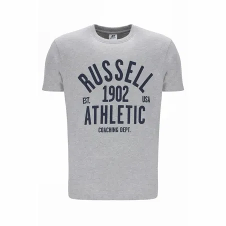Men’s Short Sleeve T-Shirt Russell Athletic AMT A40101 Grey