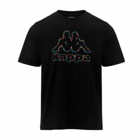 Men’s Short Sleeve T-Shirt Kappa Fario Black