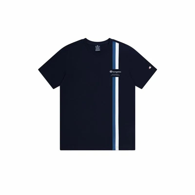 Vīriešu Krekls ar Īsām Piedurknēm Champion Crewneck Melns