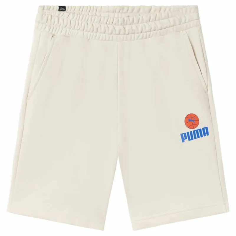 Urheilushortsit Puma Bppo-000746 Blank Ba Valkoinen