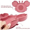 Children's silicone tableware set Reach Crab-9, pink