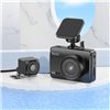 Card DVR Hoco DV3 Dual Channel Driving Recorder With Display
