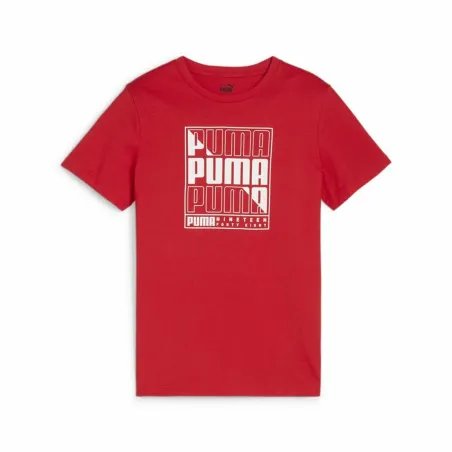 Krekls ar Īsām Piedurknēm Bērniem Puma Graphic