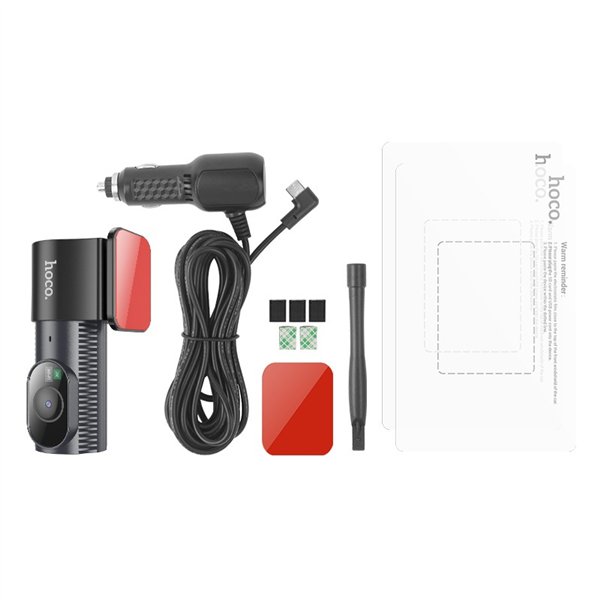 Car DVR Hoco DV7 2K Display Hidden Driving Recorder