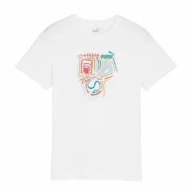 Krekls ar Īsām Piedurknēm Bērniem Puma GRAPHICS