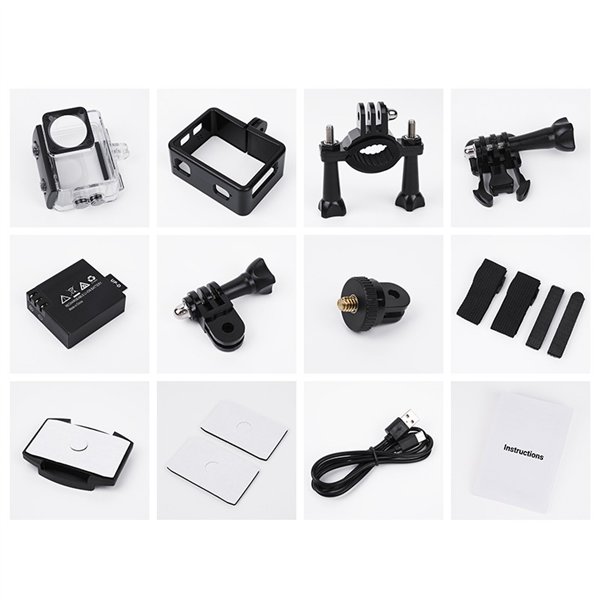 Veiksmo kamera Hoco DV103 juoda