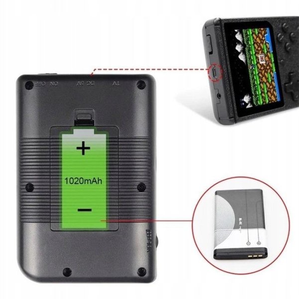 Gaming console Reach Retro Gaming RC-2, black