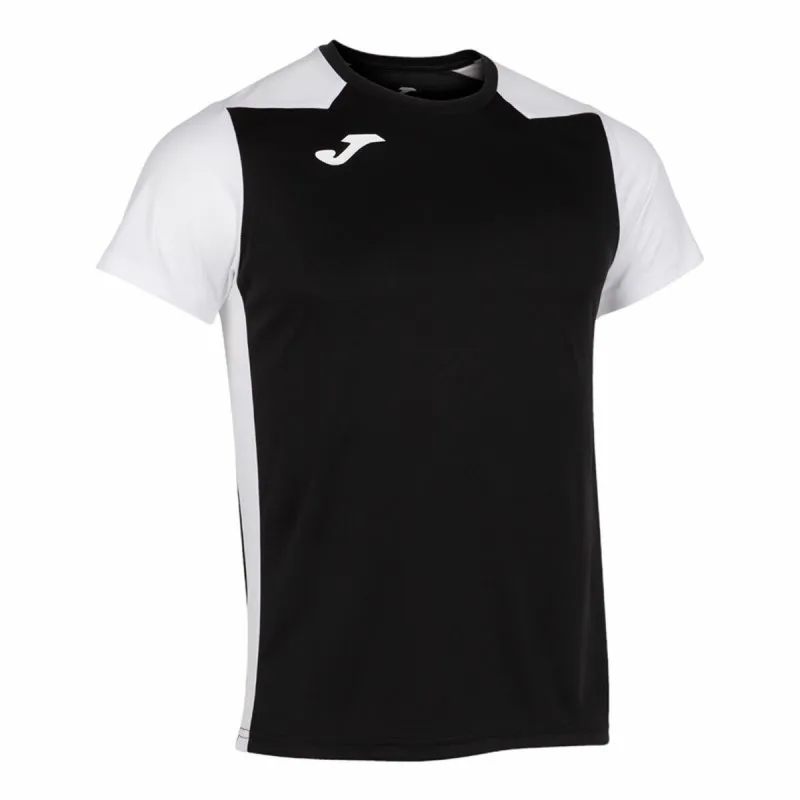Īsroku Sporta T-krekls Joma Sport Record II Melns (S)