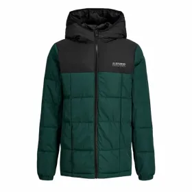 Ponijs Bērnu Jack & Jones Jjben Square Hood Jacket Jnr Olīvas