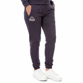 Pitkät urheiluhousut Kappa Fres Pant Musta Nainen