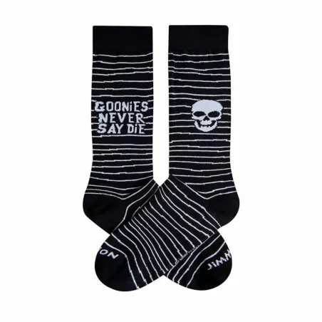 Спортивные носки Jimmy Lion Goonies Never Say Die Чёрный