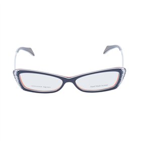 GLASSES ALEXANDER MCQUEEN WOMAN AMQ4163W0C (Lens/Bridge/Temple) 52/14/145 mm)