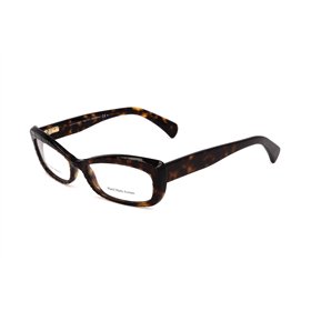 GLASSES ALEXANDER MCQUEEN WOMAN AMQ4203086 (Lens/Bridge/Temple) 52/15/140 mm)