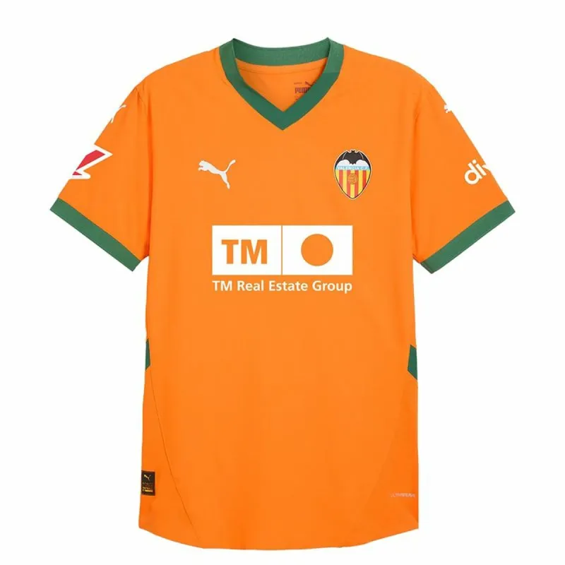 Sportiniai marškinėliai su trumpomis rankovėmis, vyriški Puma Valencia C.F. 3ª Equipación