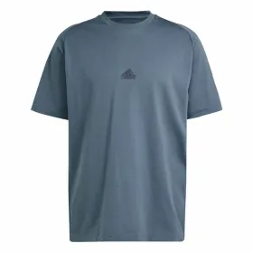 Men’s Short Sleeve T-Shirt Adidas Z.N.E. Blue