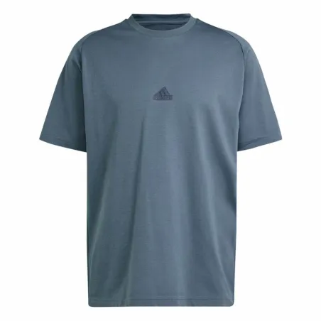 Men’s Short Sleeve T-Shirt Adidas Z.N.E. Blue