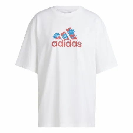 Sieviešu Krekls ar Īsām Piedurknēm Adidas Flower Badge of Sports Gt