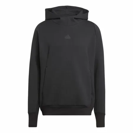 Men’s Sweatshirt without Hood Adidas Z.N.E. Pr Black