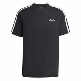 Vyriški marškinėliai su trumpomis rankovėmis Adidas Gallery Graphic Juoda